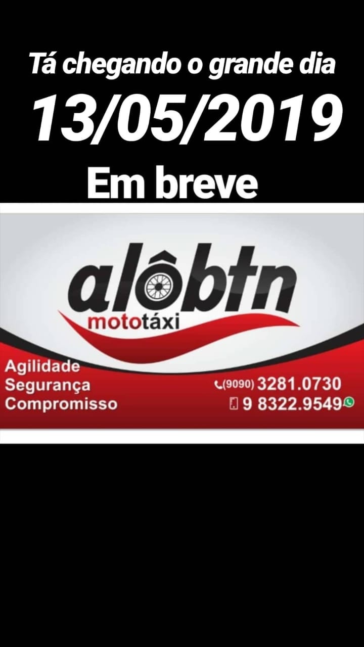 Alô BTN Mototaxi é o mais novo mototáxi do Tancredo Neves - Manoel Alves